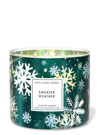 Sweater Weather Three-Wick Candle