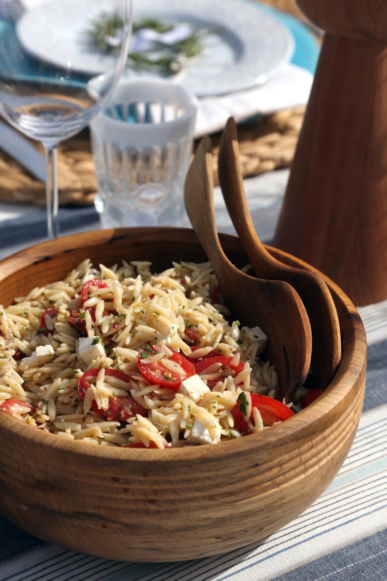 地中海的米粒通心粉沙拉