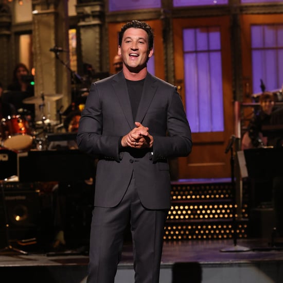 Miles Teller Shows Home Video During SNL Monologue