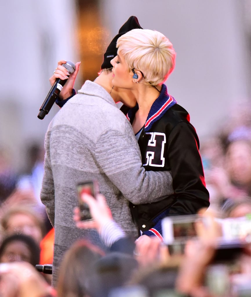 Justin Bieber and Halsey Performing on the Today Show 2015