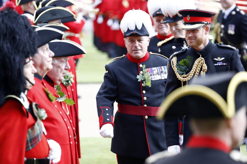 Prince Harry at the Founder's Day Parade June 2019