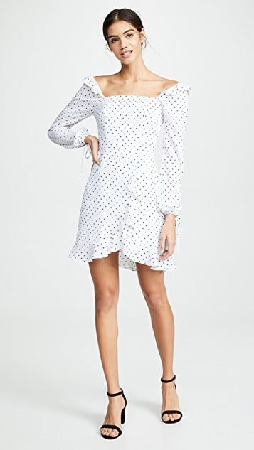 Ali & Jay In Bloom Polka Dot Mini Dress