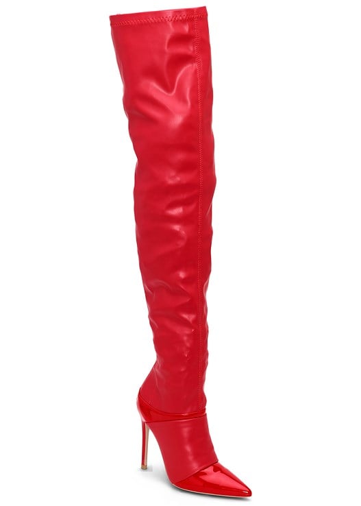 Venus Swimwear Red Over-the-Knee Boots