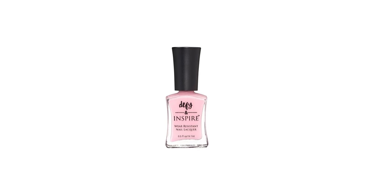 Defy & Inspire Nail Polish in Newlyweds Hailey Baldwin's Baby Pink