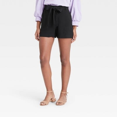 A New Day High-Rise Tie Waist Shorts