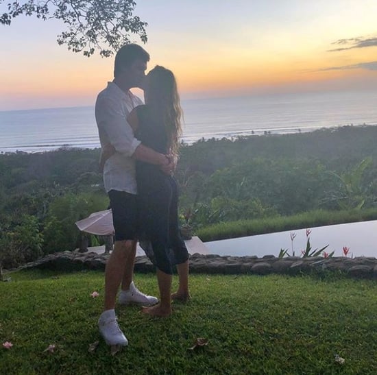 Tom Brady Kissing Gisele Bundchen Instagram Photo 2018