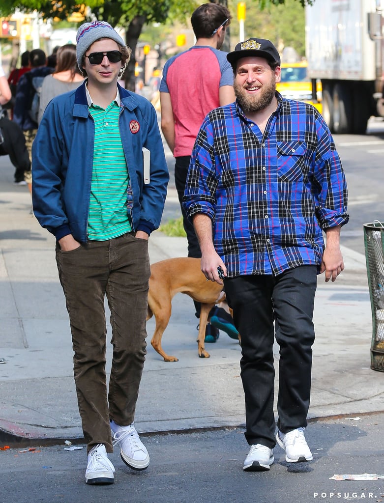 Jonah Hill and Michael Cera Out in NYC September 2016