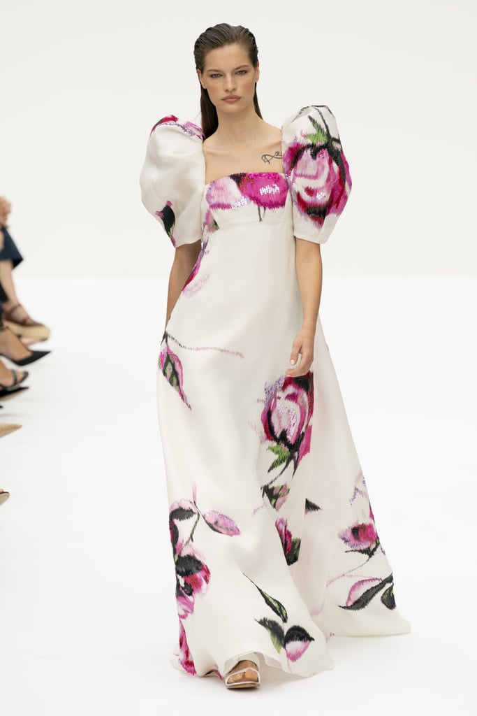 Puffy Sleeves on the Carolina Herrera Runway at New York Fashion Week