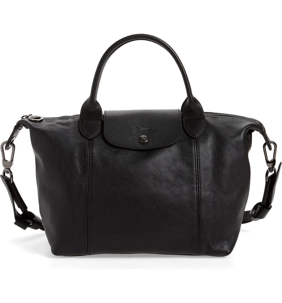 Longchamp Le Pliage Cuir Leather Shoulder Bag | The Best Nordstrom ...