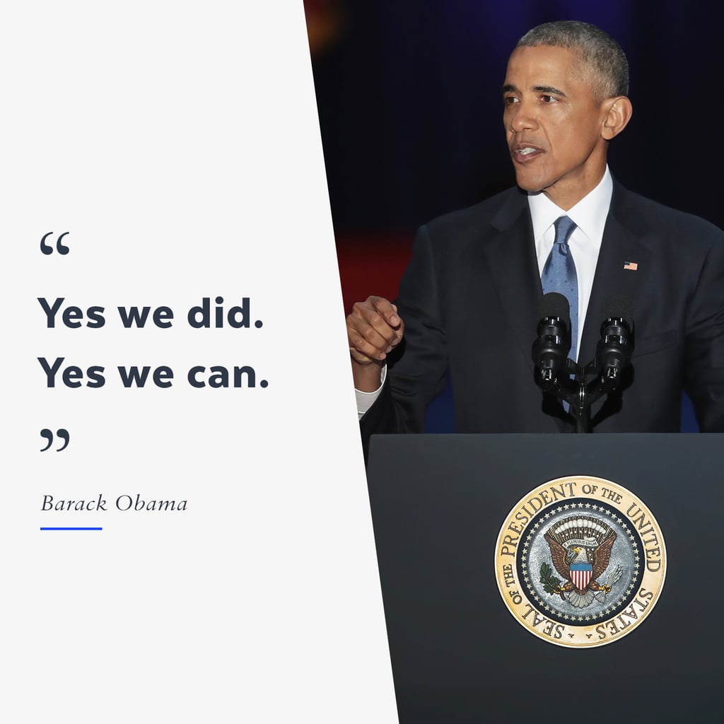 Obama's Final Speech as President Video POPSUGAR News