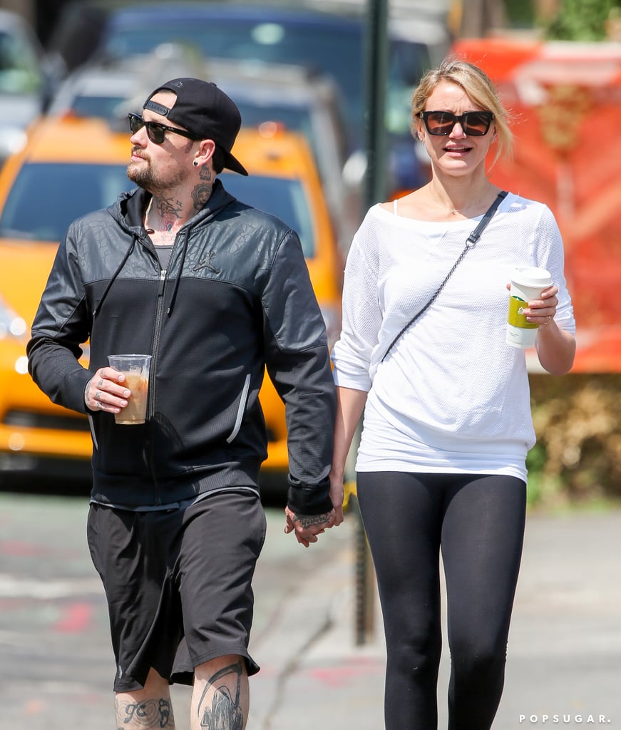 Cameron Diaz and Benji Madden Holding Hands | Pictures