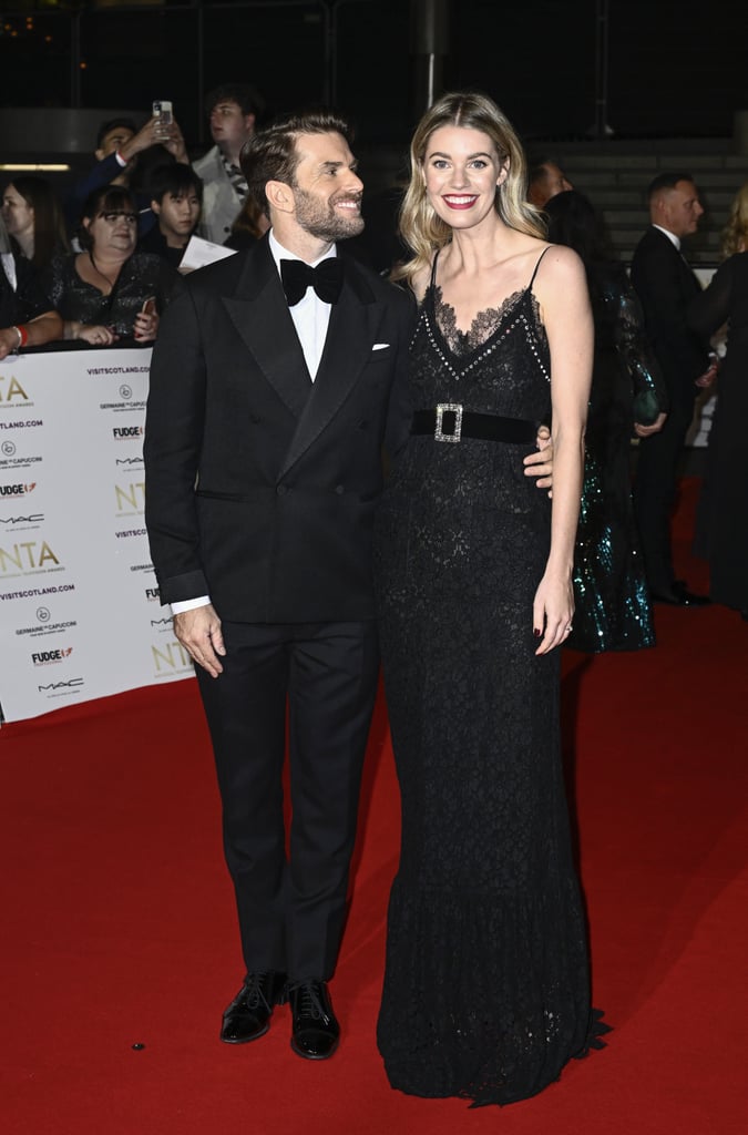 Joel Dommett and Hannah Cooper at the NTAs 2022