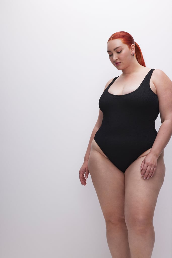 Good American Always Fits Modern Tank One Piece Swimsuit