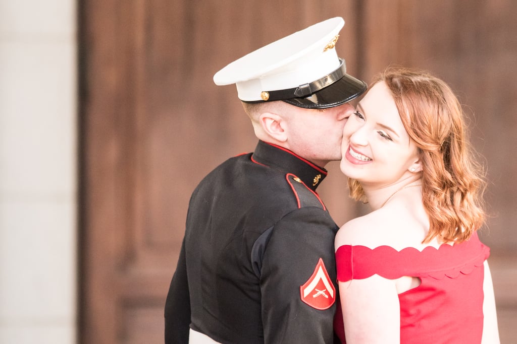 Military Couple Engagement Session in Washington DC