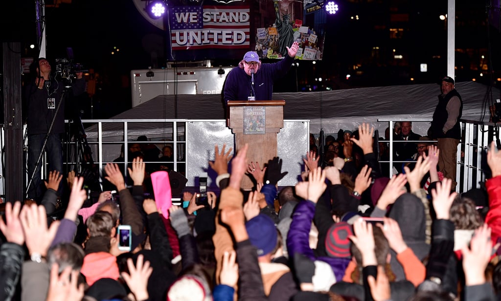 Celebrities at the We Stand United NYC Rally January 2017