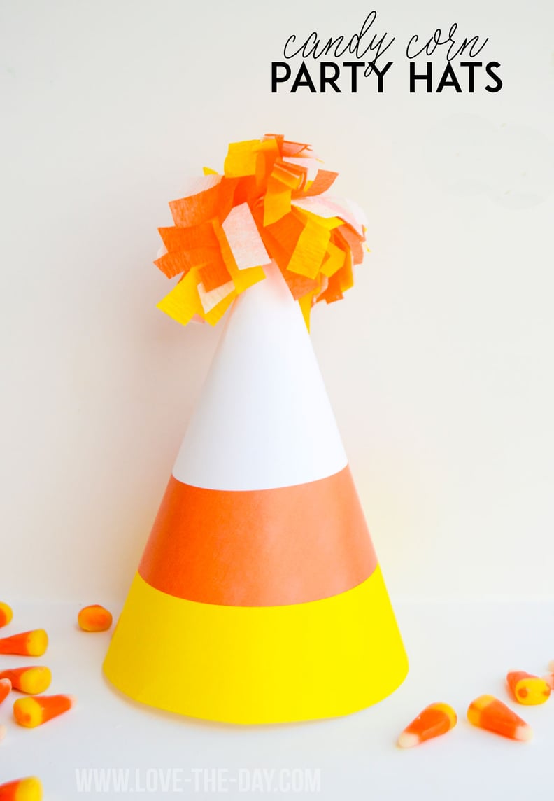 Candy Corn Party Hats