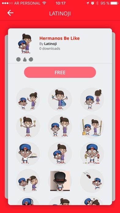 Latinoji Emoji App