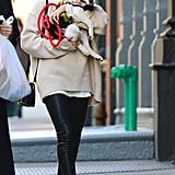 When She Cuddled Up to a Friend in a Cosy Sweater