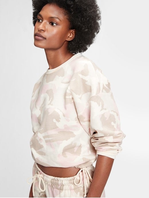 Gap Side-Tie Crewneck Sweatshirt