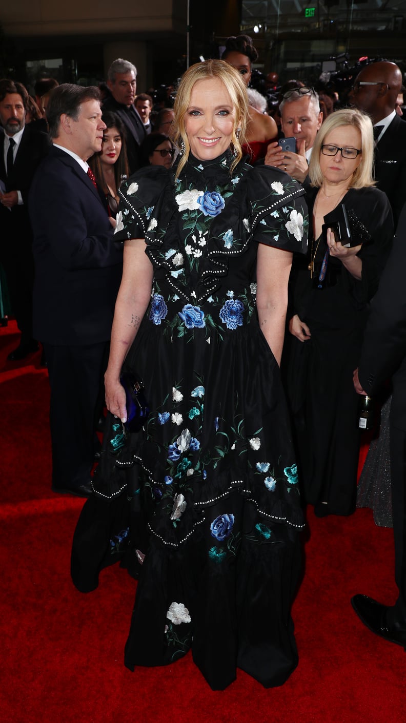 Toni Collette at the Golden Globes 2020