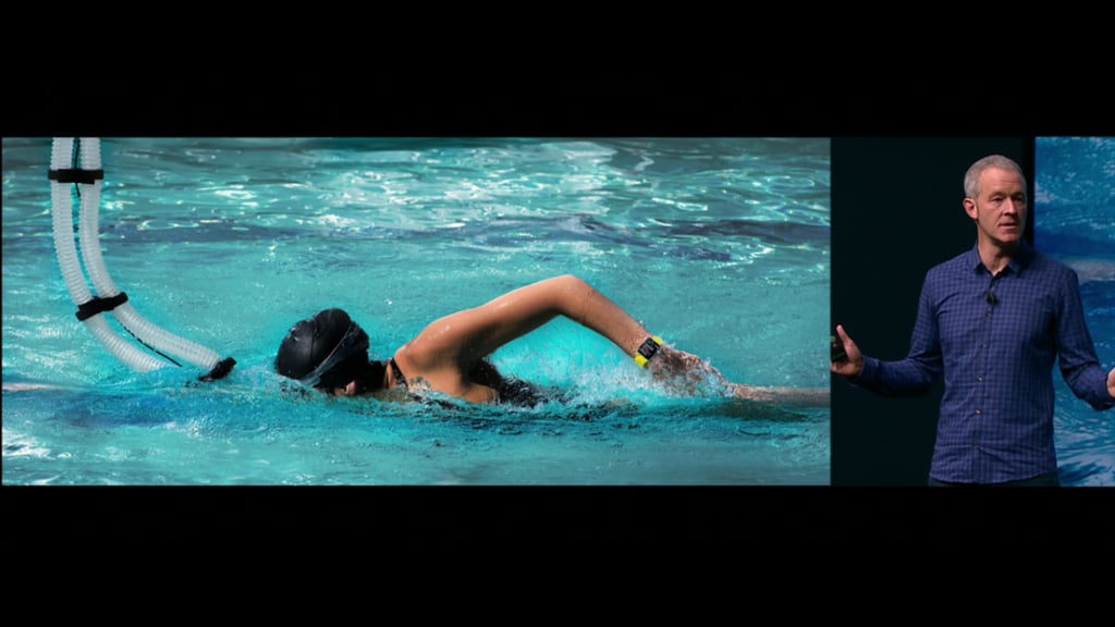 can i swim with an apple watch series 3