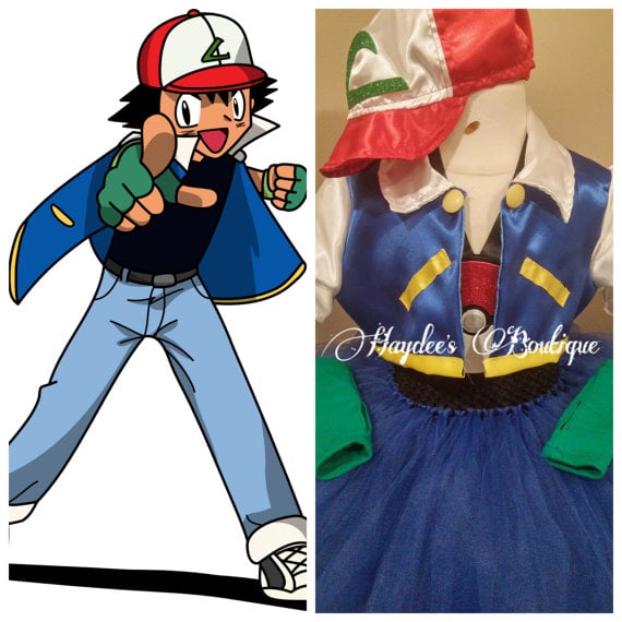 Ash Ketchum Tutu Dress