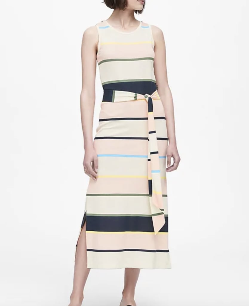 Stripe Ponte Tank Dress 9 Under 150 Work Appropriate Dresses