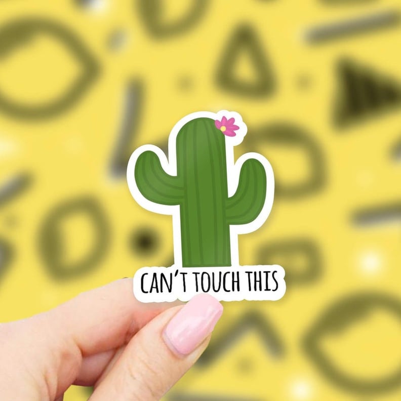 Can't Touch This Cactus Sticker