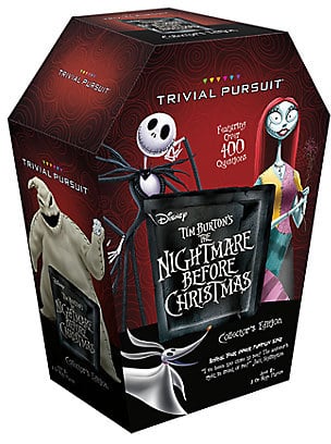 The Nightmare Before Christmas Trivial Pursuit Game