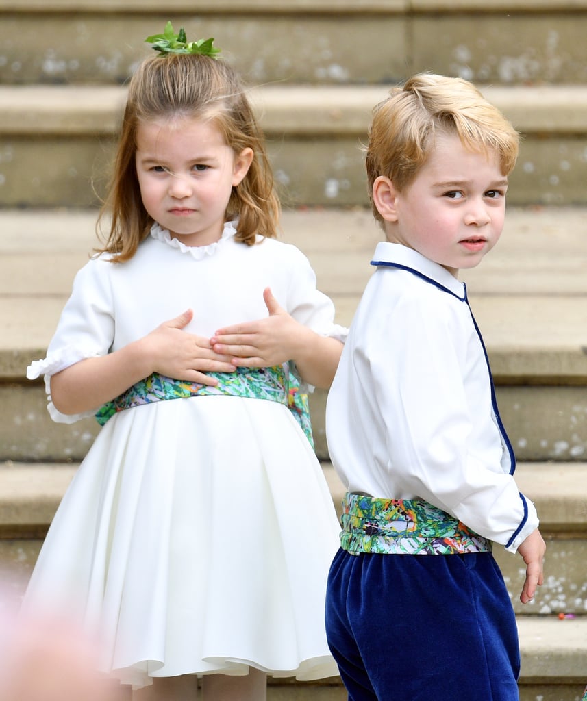 Princess Charlotte and Prince George