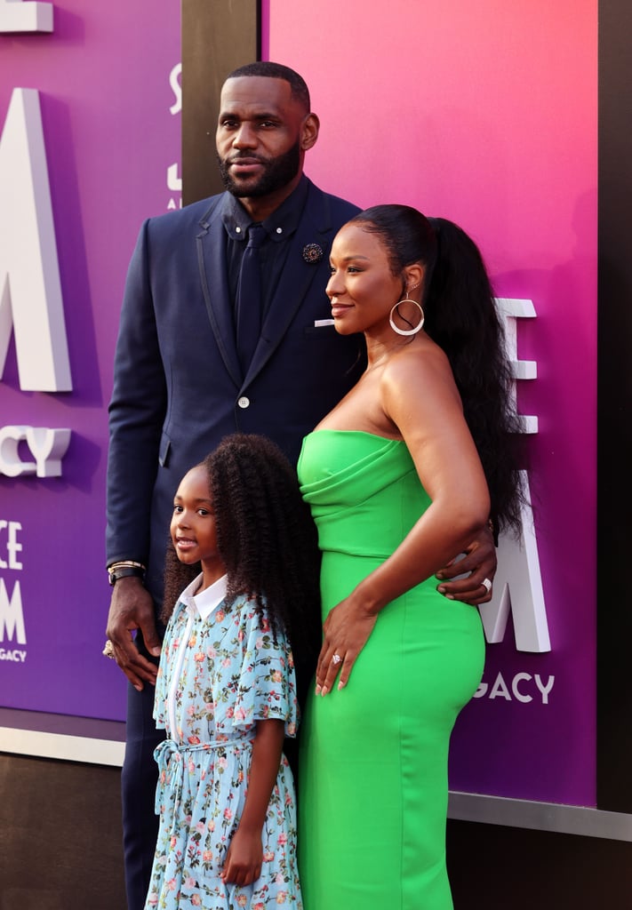 LeBron James Brought His Family to Space Jam 2 Premiere | POPSUGAR