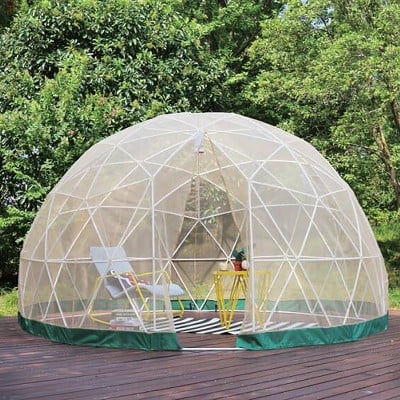 Outdoor Dome with Shell and Mosquito Net