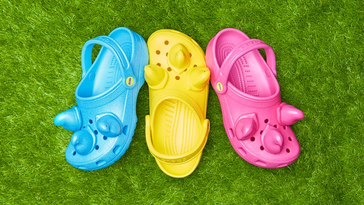 yellow peeps crocs