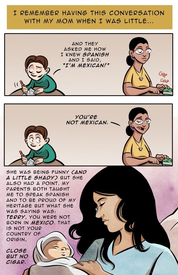 Comic Strip Defines Latino and Hispanic
