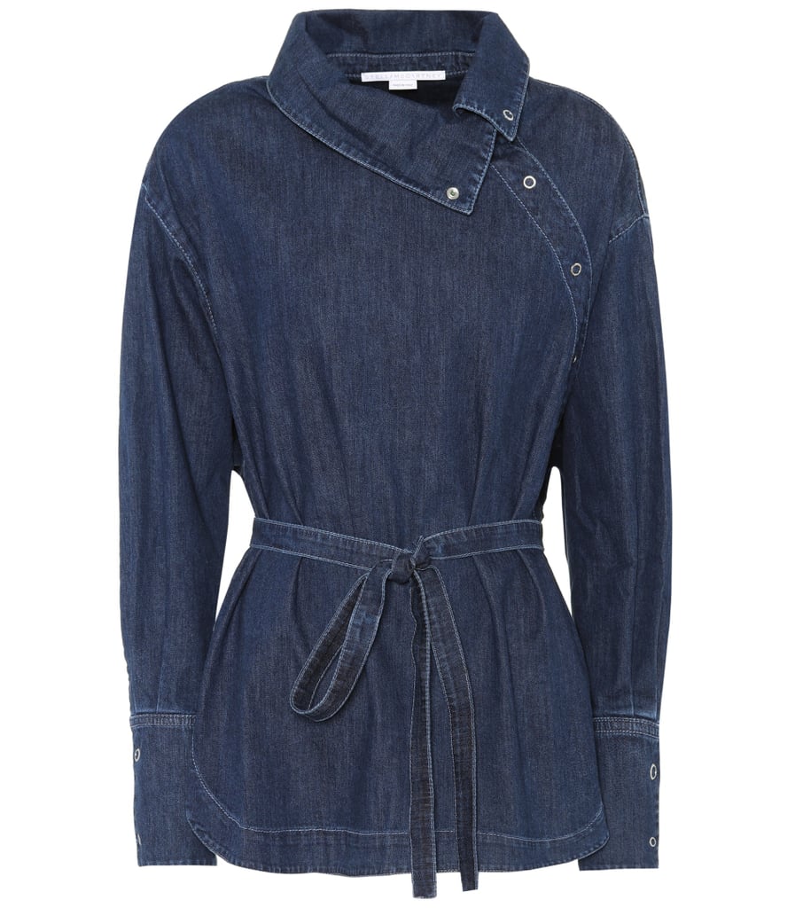 Stella McCartney Denim Wrap Shirt