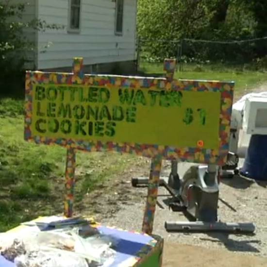 Boy Sells Lemonade to Raise Money For His Own Adoption
