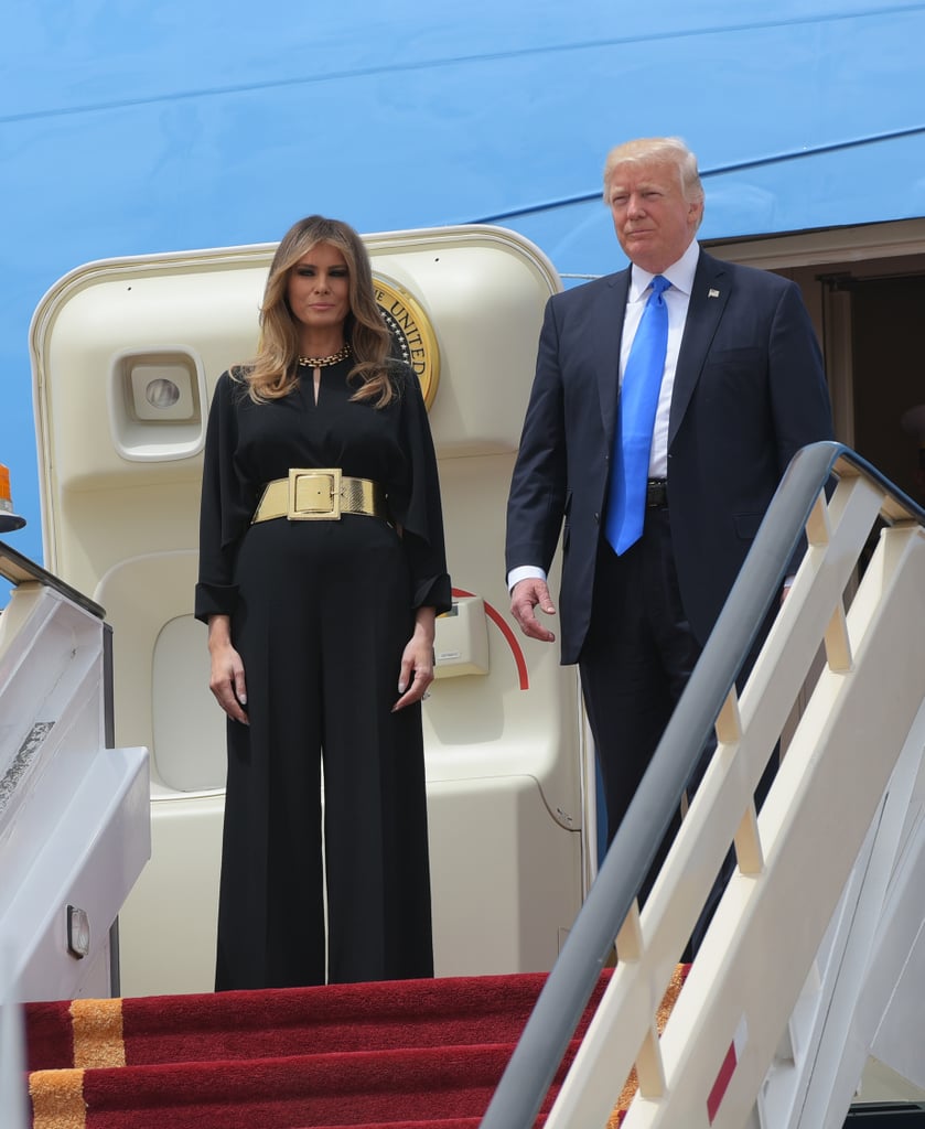 Melania Trump Wears Jumpsuit in Saudi Arabia