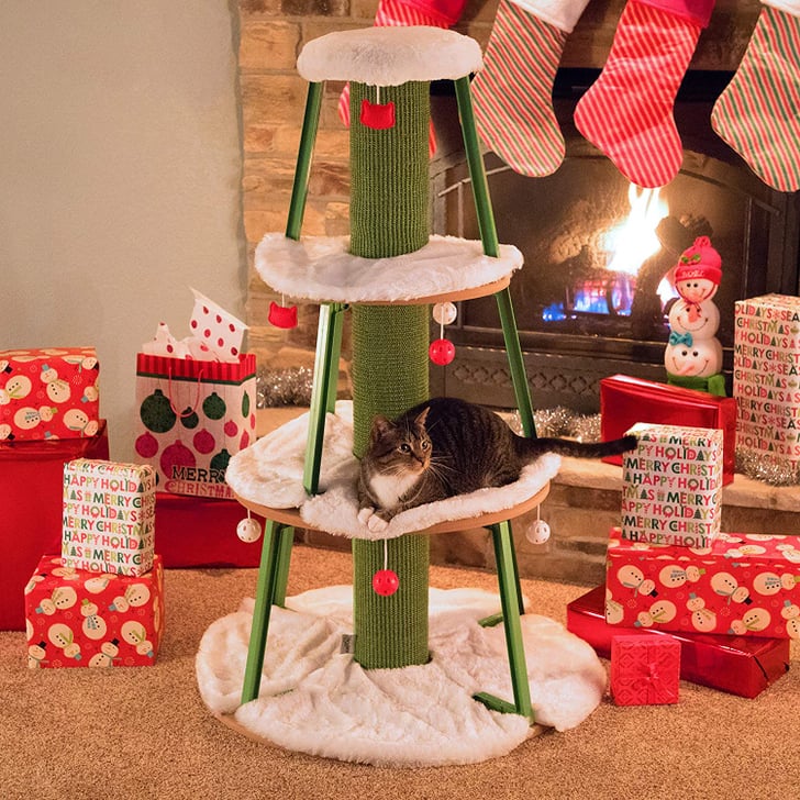 Christmas Tree Cat Tunnel Bed Christmas Trees For Cat Owners