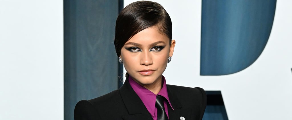 Zendaya's Power Suit at Vanity Fair's Oscars Party | Photos