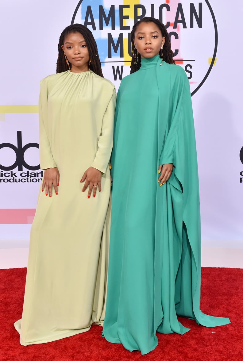 Chloe x Halle Wearing Valentino at the 2018 American Music Awards