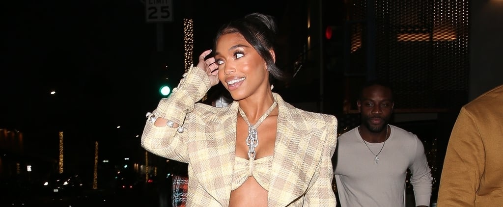 Now This Is How You Own a Fall Print! Style Lesson From Lori Harvey's Plaid Suit
