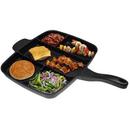 The Master Pan Nonstick Divided Meal Skillet