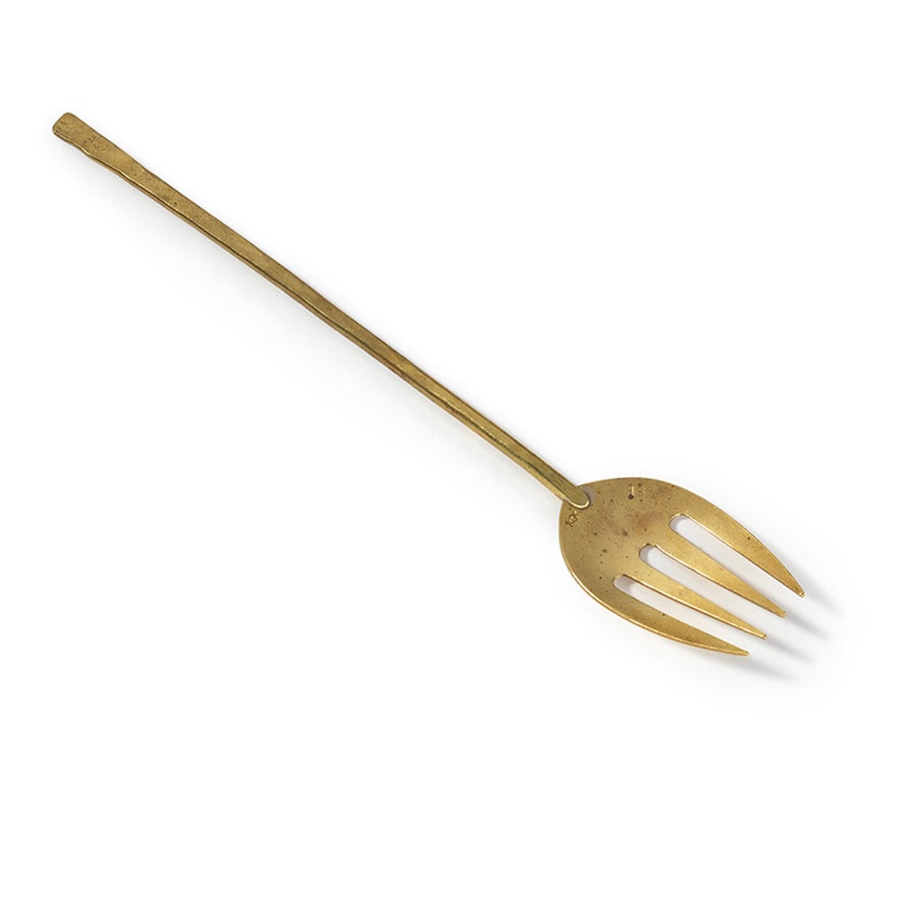 Japanese Brass Serving Fork ($60)