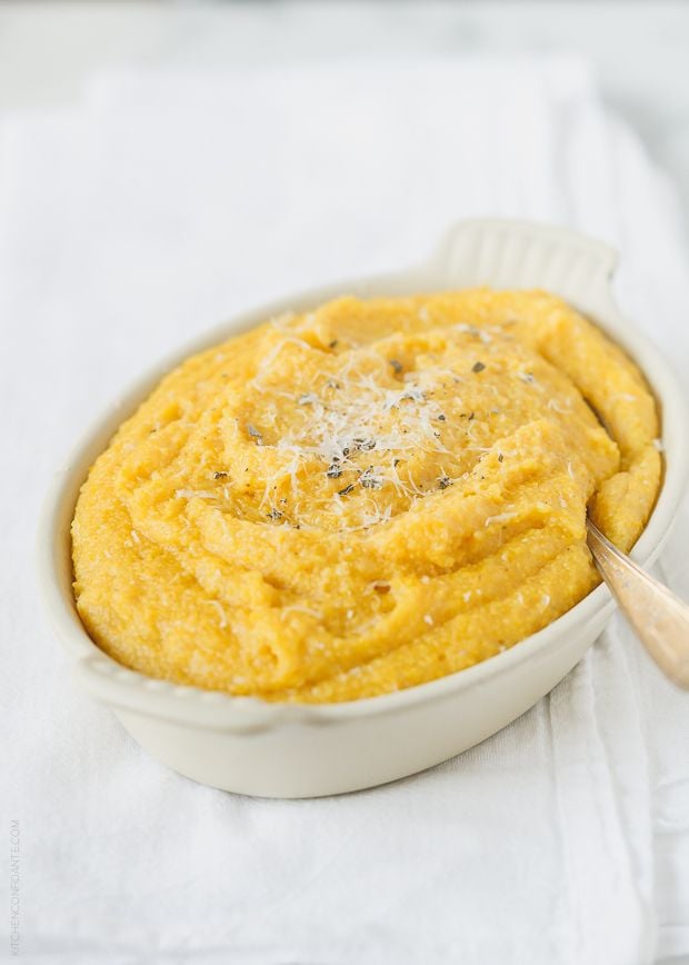 Pumpkin Sage Polenta