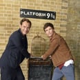 All Aboard! Jude Law and Eddie Redmayne Surprised Fans at King's Cross Station