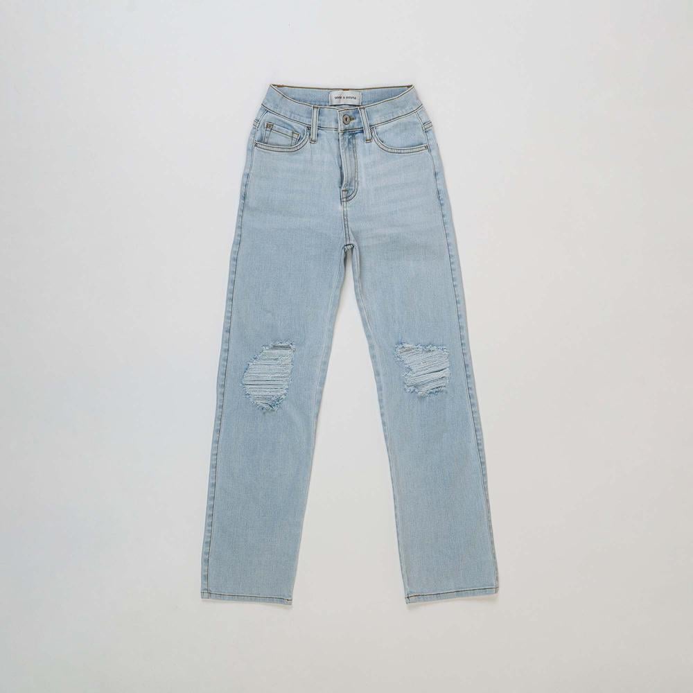 Sene x Emma Air Slim Straight Jeans
