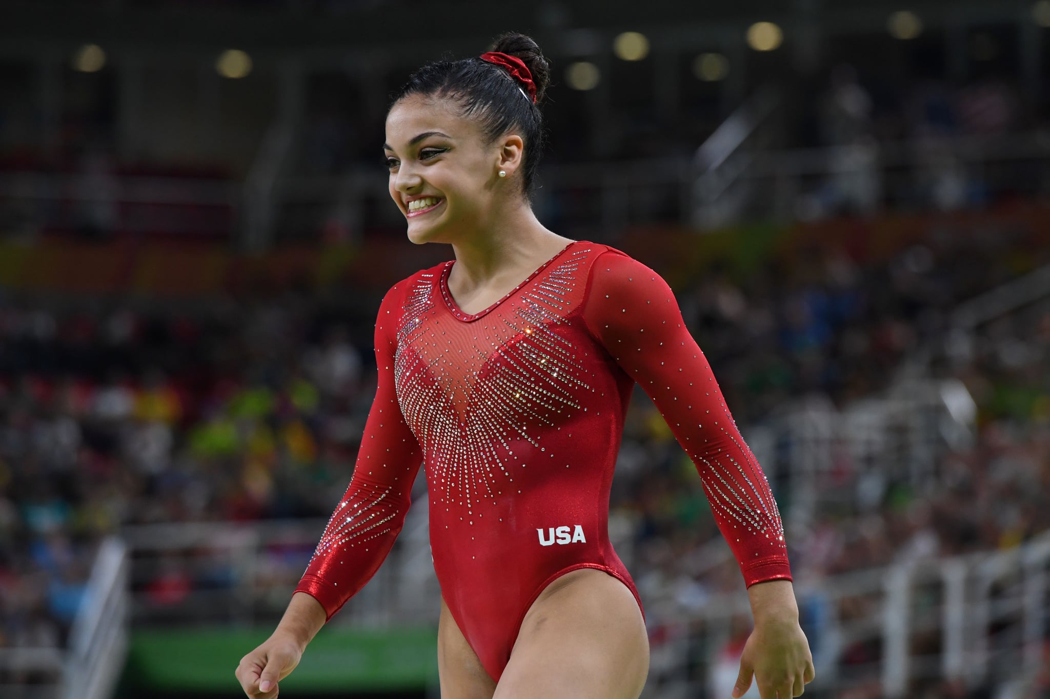 Laurie Hernandez. 