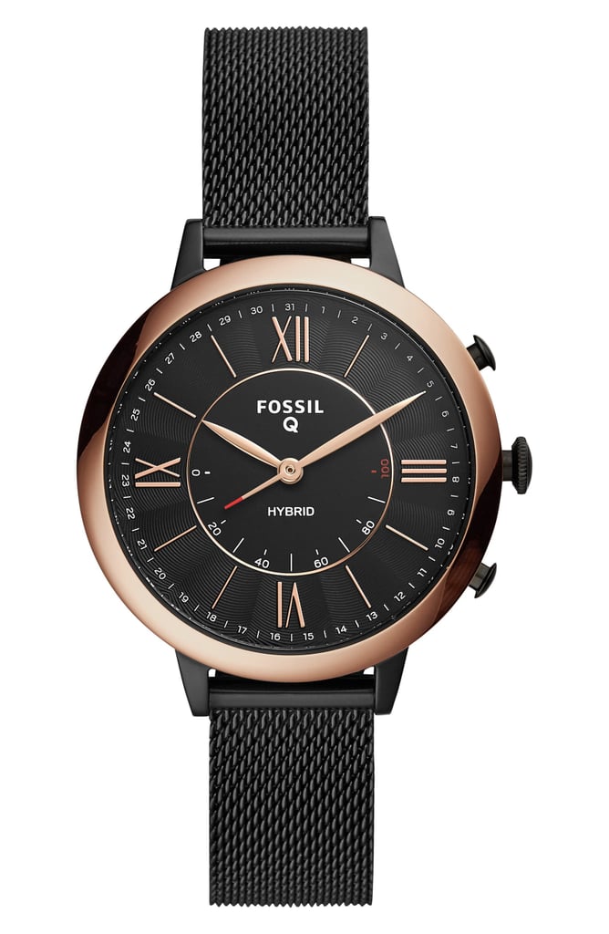 Fossil Jacqueline Mesh Strap Hybrid Smart Watch