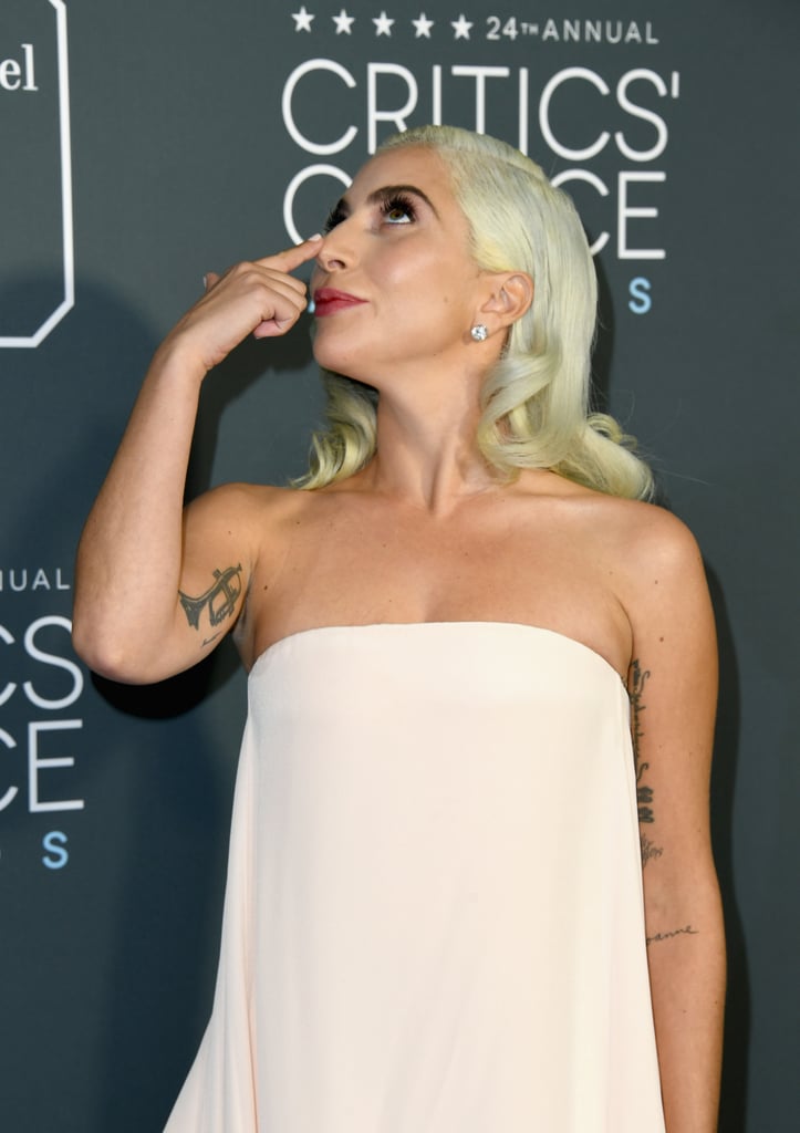 Lady Gaga Dress at the Critics' Choice Awards 2019