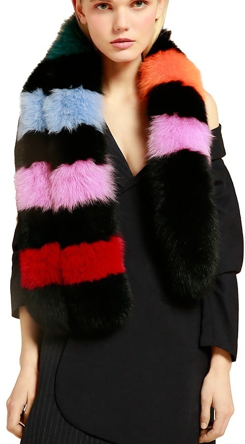 Charlotte Simone Popsicle Fox Fur Scarf